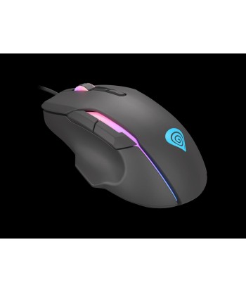 GENESIS Xenon 220 Gaming Mouse, 500 - 6400DPI, Wired, Black
