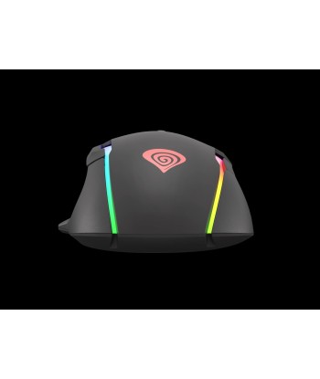 Mänguhiir GENESIS Xenon 220, 500 - 6400DPI, Wired, Black