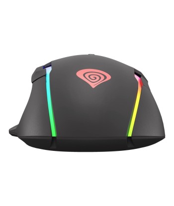 GENESIS Xenon 220 Gaming Mouse, 500 - 6400DPI, Wired, Black