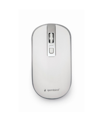 Arvutihiir WHITE/SILVER/MUS-4B-06-WS GEMBIRD