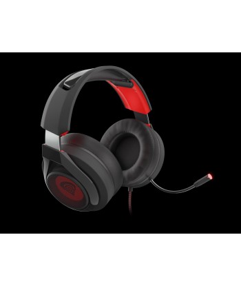 Genesis Radon 610 Gaming Headset - Black/Red - Immersive Sound & Comfort