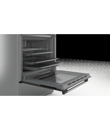 Bosch Cooker HKR39A250U Hob type Vitroceramic, Oven type Electric, Stainless steel, Width 60 cm, Electronic ignition, Grilling