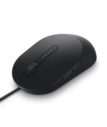 Проводная лазерная мышь Dell MS3220 - Черная, USB 2.0