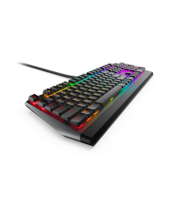 Mehaaniline klaviatuur Dell AW510K, RGB LED light, EN, Dark Gray, Wired