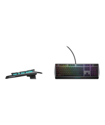 Mehaaniline klaviatuur Dell AW510K, RGB LED light, EN, Dark Gray, Wired