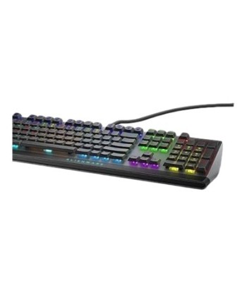 Mehaaniline klaviatuur Dell AW510K, RGB LED light, EN, Dark Gray, Wired