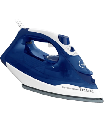Auru triikraud TEFAL FV2838E0, 2400 W, Water tank capacity 270 ml, Continuous steam 40 g/min, Blue/White