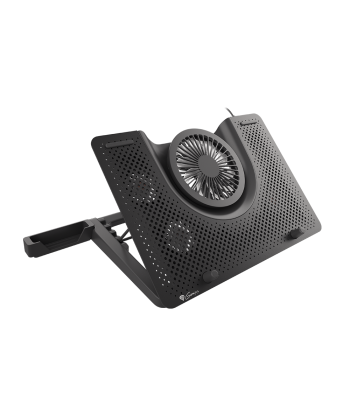 GENESIS OXID 550 Sülearvuti jahutuspad - 15.6-17.3", 5 Ventilaatorit, LED, 1 USB