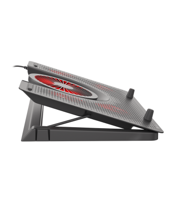GENESIS OXID 550 Sülearvuti jahutuspad - 15.6-17.3", 5 Ventilaatorit, LED, 1 USB