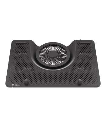 GENESIS OXID 550 Sülearvuti jahutuspad - 15.6-17.3", 5 Ventilaatorit, LED, 1 USB