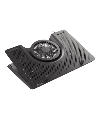 GENESIS OXID 550 Sülearvuti jahutuspad - 15.6-17.3", 5 Ventilaatorit, LED, 1 USB