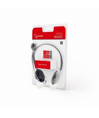 HEADSET STEREO/BLACK MHS-123 GEMBIRD
