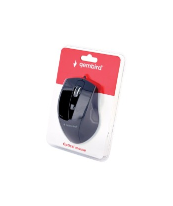 Gembird Mouse  MUS-4B-02 USB, No, Standard, No, Black