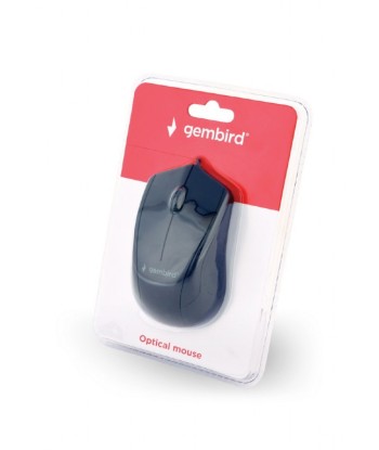 Gembird MUS-3B-02 Optical mouse, Black