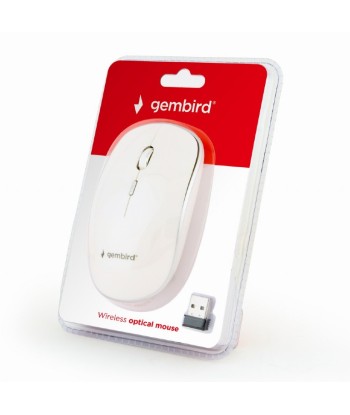 Gembird MUSW-4B-01-W Standard, No, White, No, Wireless connection