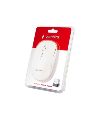 Gembird MUSW-4B-01-W Standard, No, White, No, Wireless connection