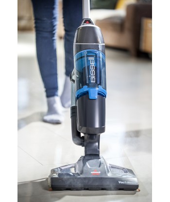 Bissell Vac & Steam Power - 2-in-1 Tolmuimeja ja Aurupuhasti (1600W, 0.4L, Sinine/Titaan)