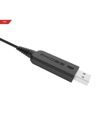 Koss CS200 USB Wired On-Ear Headphones - Black