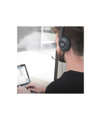 Koss SB42 USB Wired On-Ear Headphones - Black/Grey