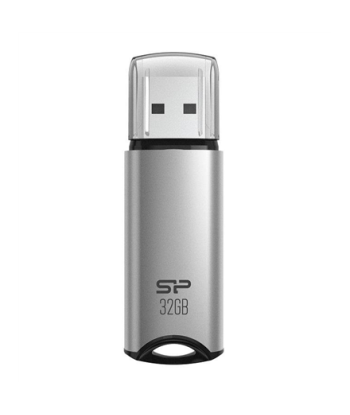 Флеш-накопитель Silicon Power Marvel M02 32GB USB 3.2 Gen 1 - Серебристый