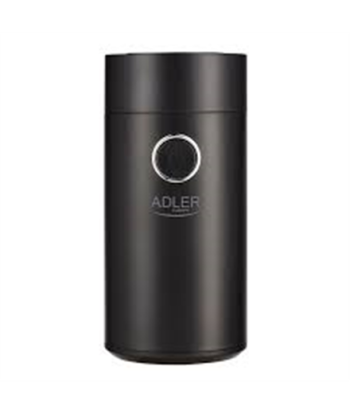 Кофемолка Adler AD4446bs 150 W, Coffee beans capacity 75 g, Lid safety switch, Black