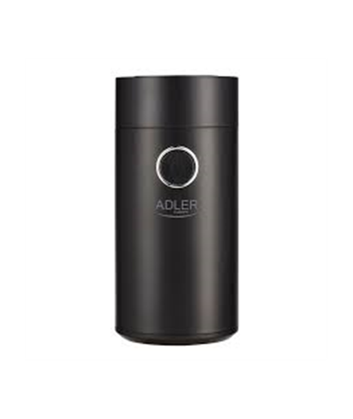 Kohviveski Adler AD4446bs 150 W, Coffee beans capacity 75 g, Lid safety switch, Black