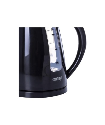 Camry Kettle CR 1255 Standard, Plastic, Black, 2200 W, 360° rotational base, 1.7 L