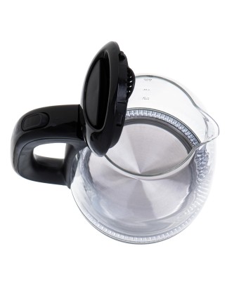 Veekeetja Mesko MS 1302b Electric, 2200 W, 1.7 L, Glass, 360° rotational base, Black