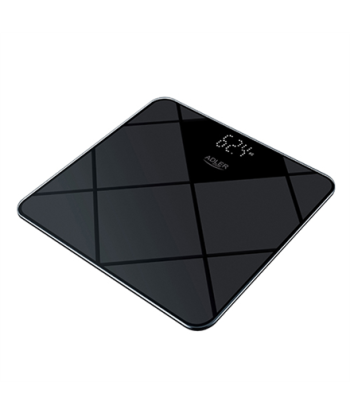 Adler AD 8169 Bathroom Scale - Graphite/Black, 180kg Capacity, 100g Accuracy