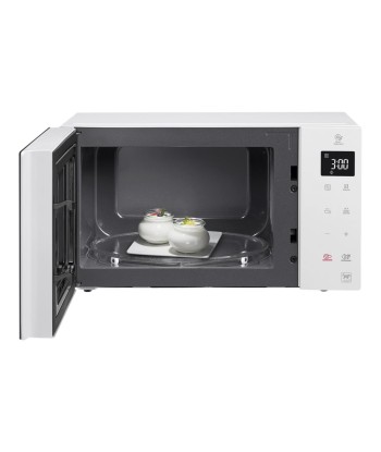 LG MS23NECBW Microwave Oven - 23L, 1000W, Touch Control, White