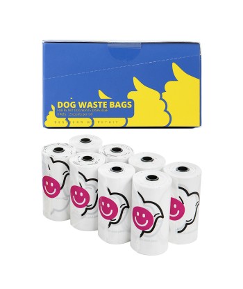 PETKIT Dog Waste Bags 8 units, 120 pcs in Total, Environmentally conscious, Reliable strength, keeping hands protected and minim