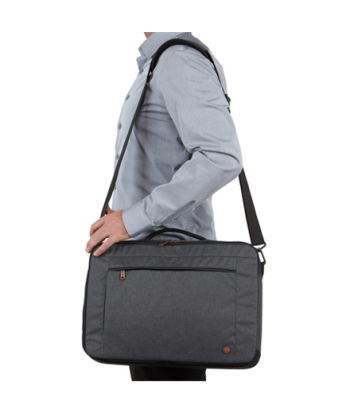Case Logic Era Hybrid Briefcase Fits up to size 15.6", Obsidian, Shoulder strap, Messenger - Briefcase/Backpack