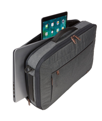 Case Logic Era Hybrid Briefcase Fits up to size 15.6", Obsidian, Shoulder strap, Messenger - Briefcase/Backpack