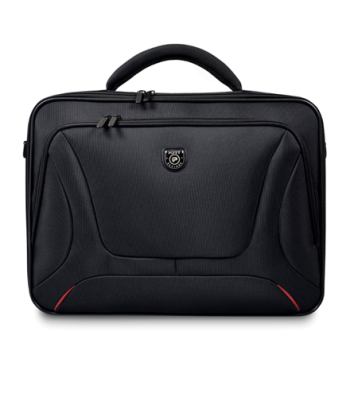 Port Designs Courchevel Fits up to size 17.3", Black, Shoulder strap, Messenger - Briefcase