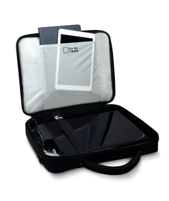 Port Designs Courchevel 17.3" Messenger Bag - Sleek Black Design for Professionals