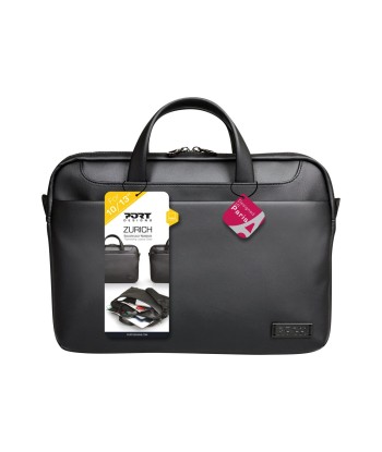 Port Designs Zurich Fits up to size 15.6", Black, Shoulder strap, Messenger - Briefcase
