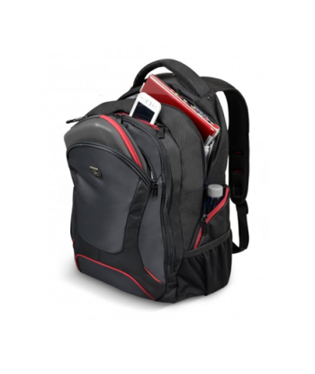 Port Designs Courchevel Fits up to size 15.6", Black, Waterproof cover, Shoulder strap, Backpack