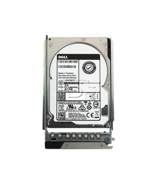 Dell Server HDD 2.5" 1.2TB Hot-swap, SAS, 12 Gbit/s, 512n, (PowerEdge 14G: R240,R340,R440,R640,R740,R740XD)