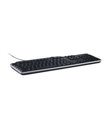 Dell Keyboard KB-522  Multimedia, Wired, RU, Numeric keypad, USB 2.0, Black