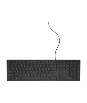 Проводная мультимедийная клавиатура Dell KB216 - Черная (EN)