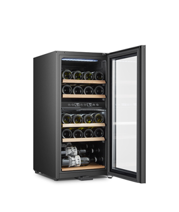 Adler AD 8080 Wine Cooler - 24 Bottles, Compressor Cooling, Black