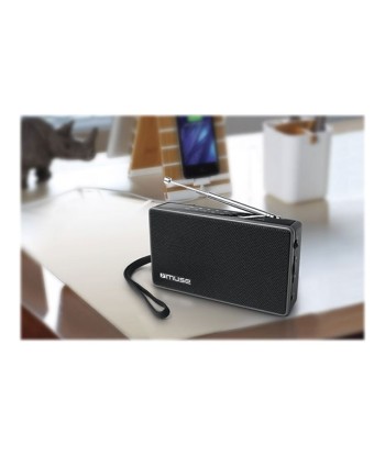 Muse M-030R Black, 2-band portable radio