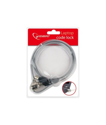 Gembird LK-K-01 Cable lock for notebooks (key lock) Cablexpert LK-K-01 1.8 m, 100 g
