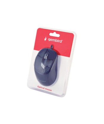 Gembird MUS-6B-01 Optical mouse, Black