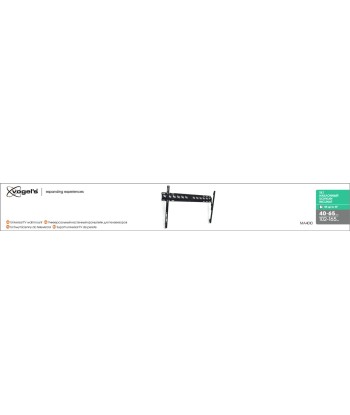 Vogels, Wall mount, MA4010-A1, Tilt, 40-65", Maximum weight (capacity) 60 kg, Black