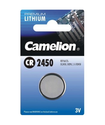 Литиевая батарейка-таблетка Camelion CR2450 - 1 шт