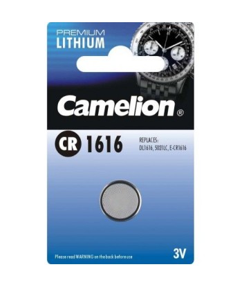 Camelion CR1616 Liitium Nööpelement - Üksik Pakk