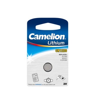 Camelion CR1220 Lithium Nööp Patarei - Üksik Pakk