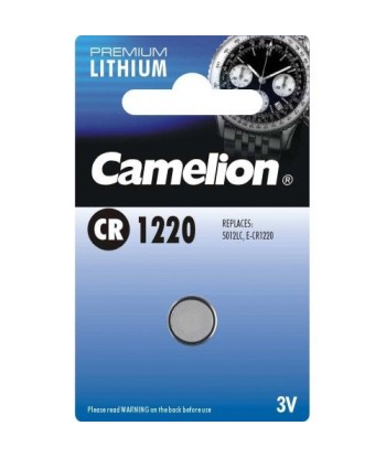 Camelion CR1220 Литиевая Батарейка-таблетка - Одна Штука