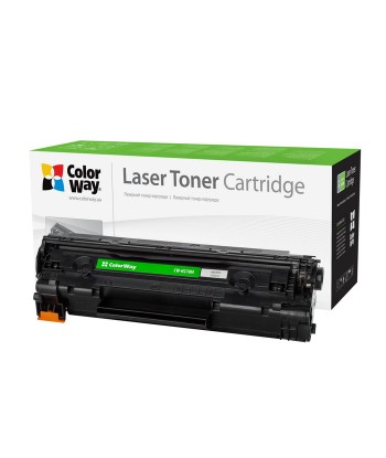 Тонер ColorWay Econom, Black, HP CE278A (78A), Canon 728/726